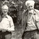 Photographie de Nikolaas Tinbergen et Konrad Lorenz